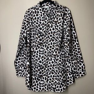 NEW Christopher & Banks Wrinkle Resistant Blouse